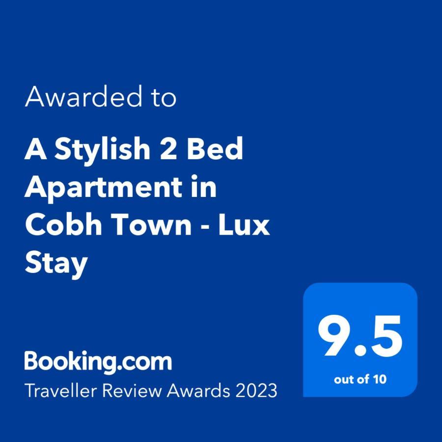 A Stylish 2 Bed Apartment In Cobh Town - Lux Stay Экстерьер фото